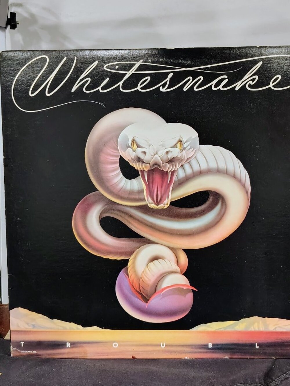 Whitesnake Trouble Vinyl LP 1978 US First Pressing UA-LA937-H Coverdale